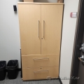 Gunnar Blonde 2 Door, 2 Drawer Storage & File Cabinet